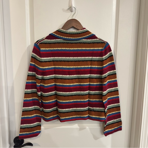 BODE Starkey Multi Particolored Striped Cardigan - Picture 14 of 16